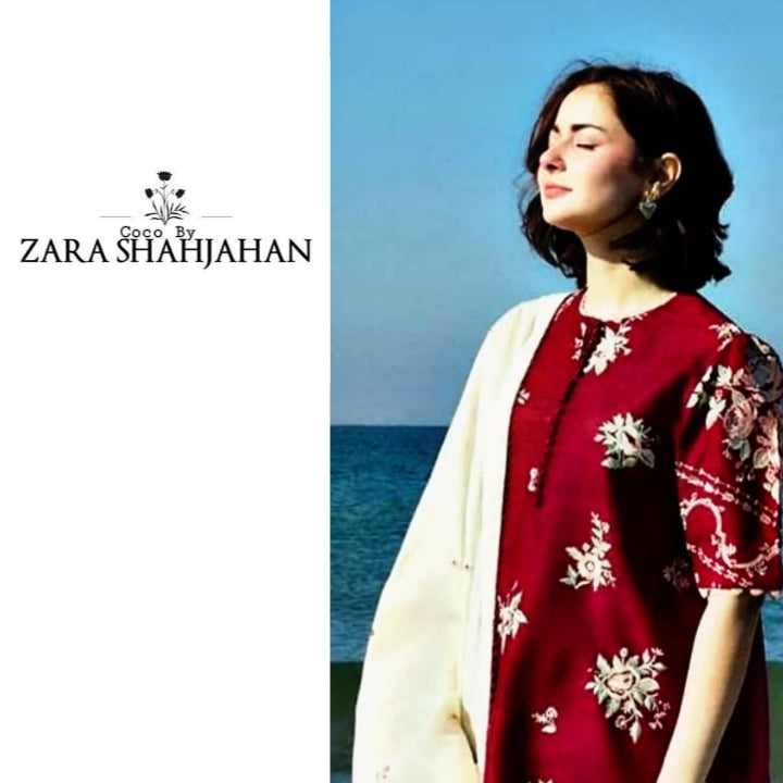 Zara Shahjahan Printed Lawn 3pc