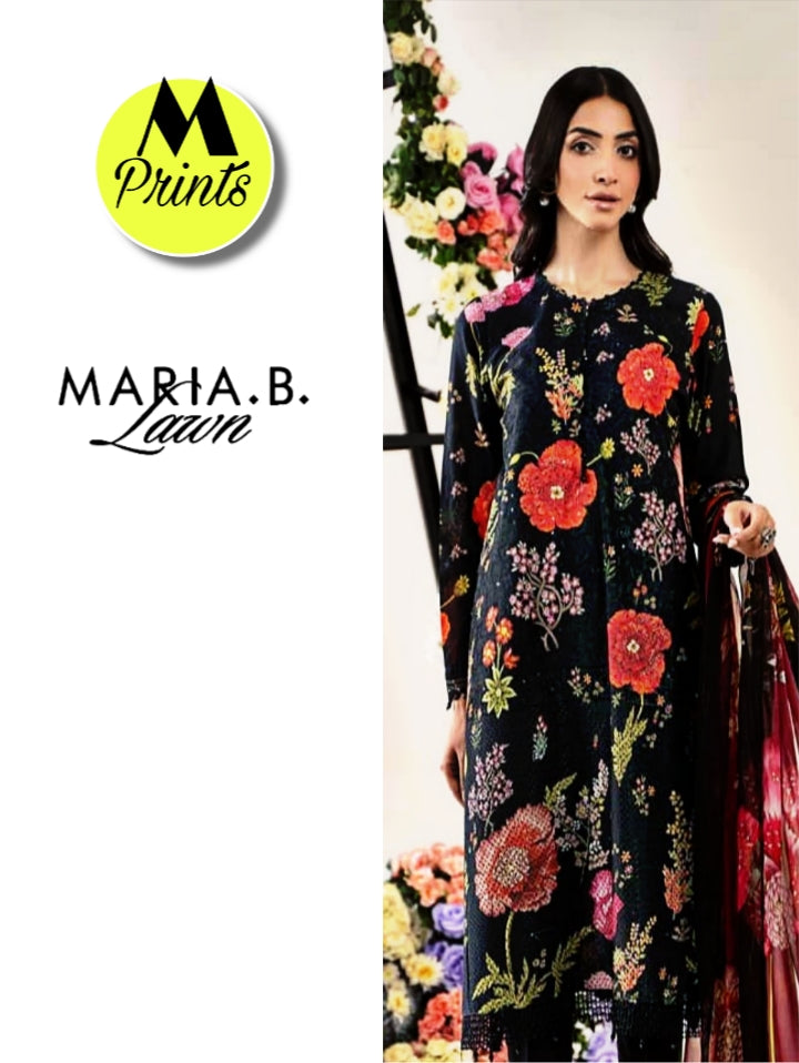 M PRINTS LAWN 3PC BY MARIA B