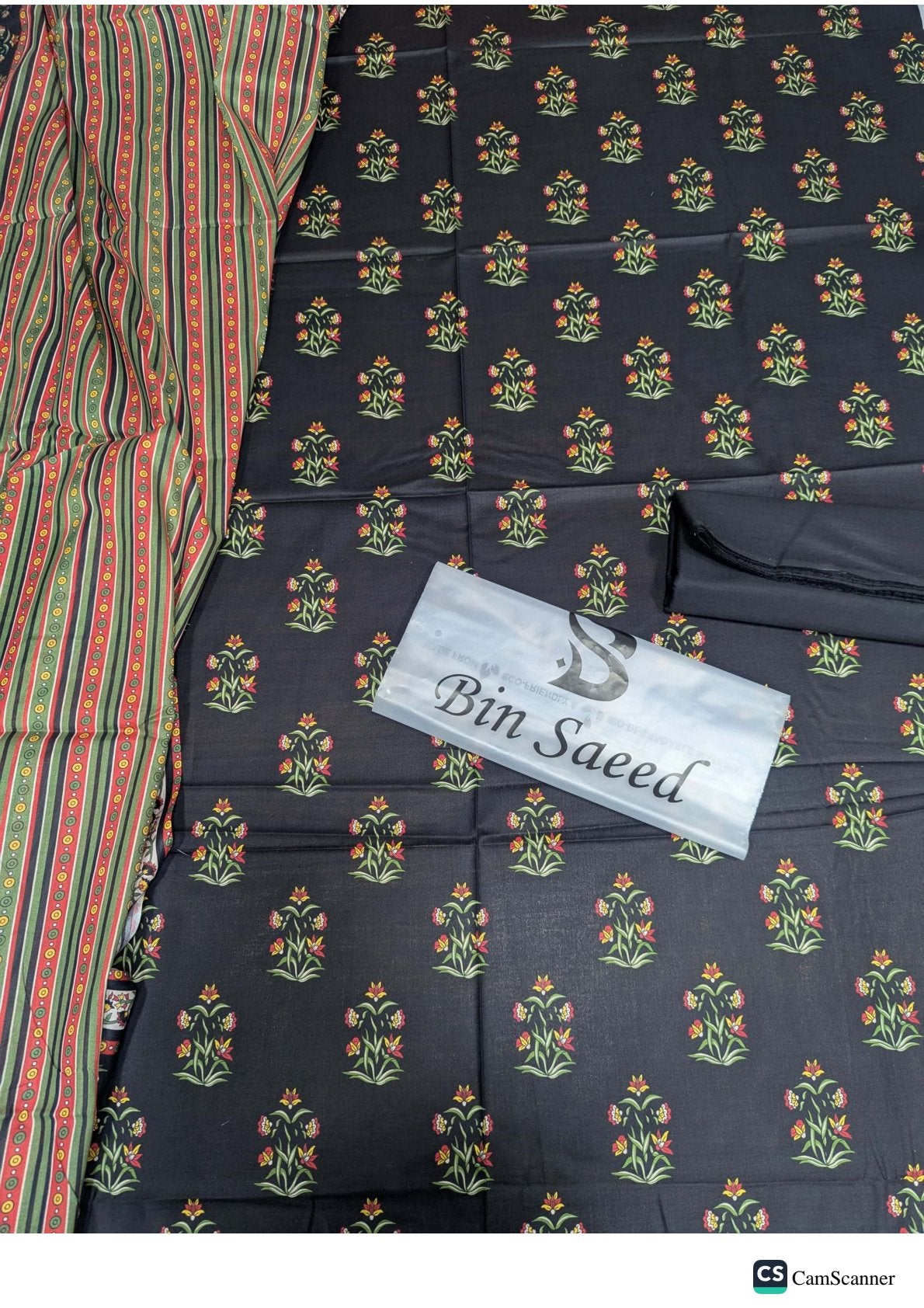 BIN SAEED BRAND (LAWN) 3 piece (2025)
