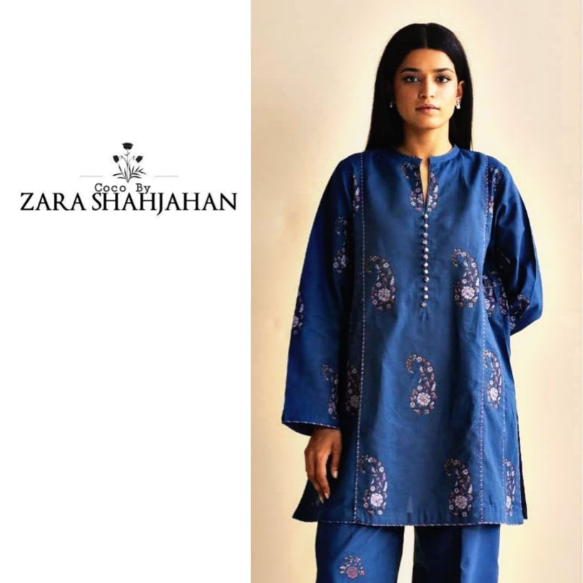 Zara Shahjahan Printed Lawn 3pc