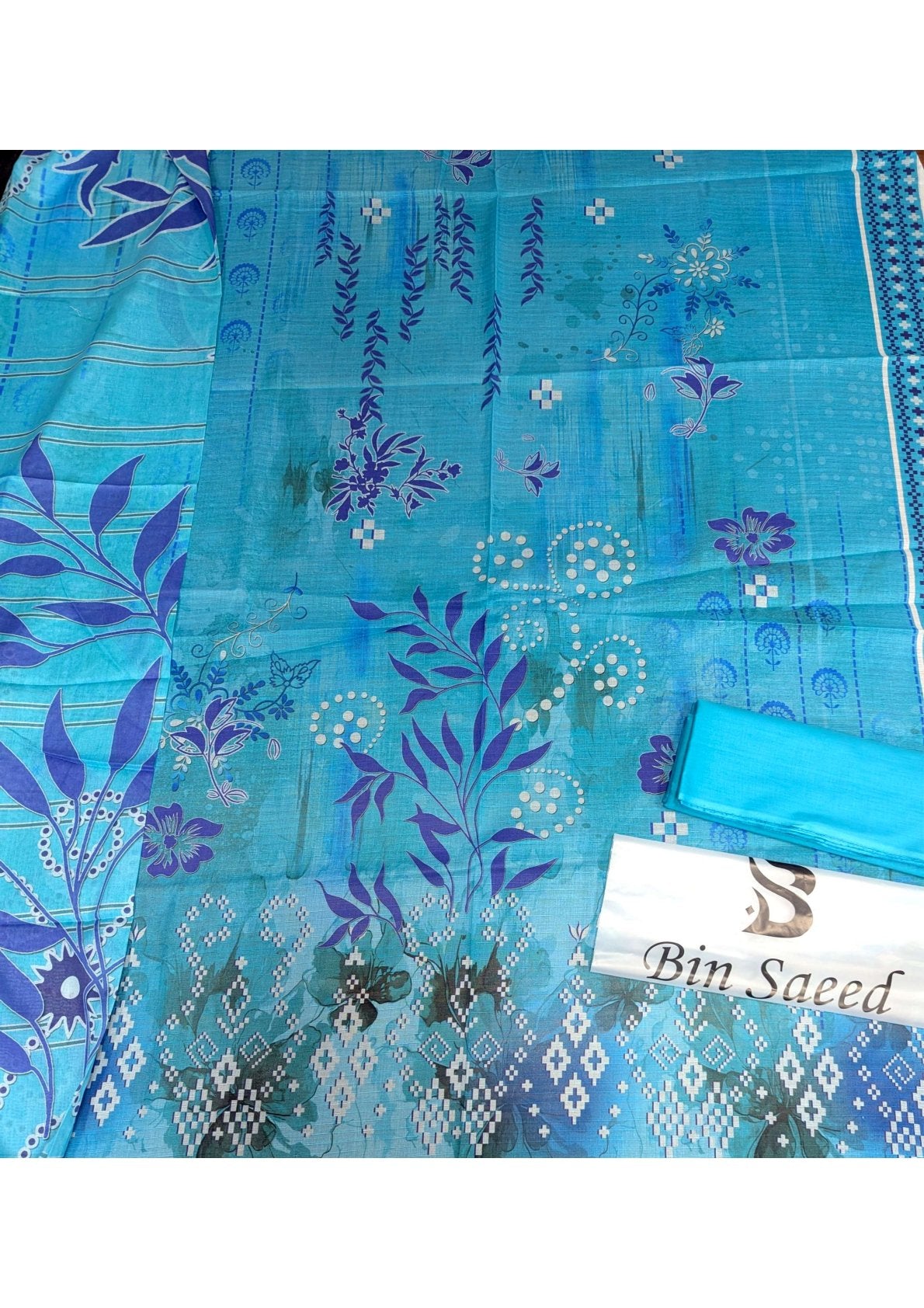 BIN SAEED (BANA DORA) LAWN (2025) Vol No :1