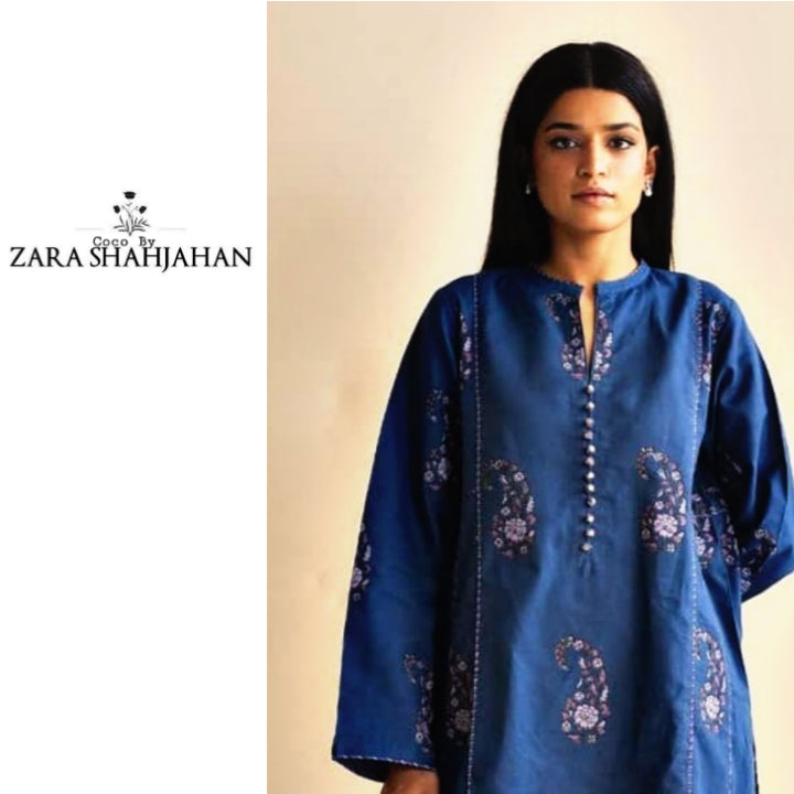 Zara Shahjahan Printed Lawn 3pc