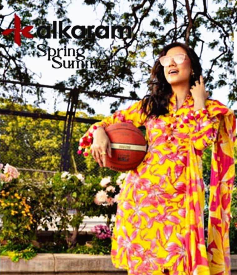Alkaram Premium Printed Lawn 3pc