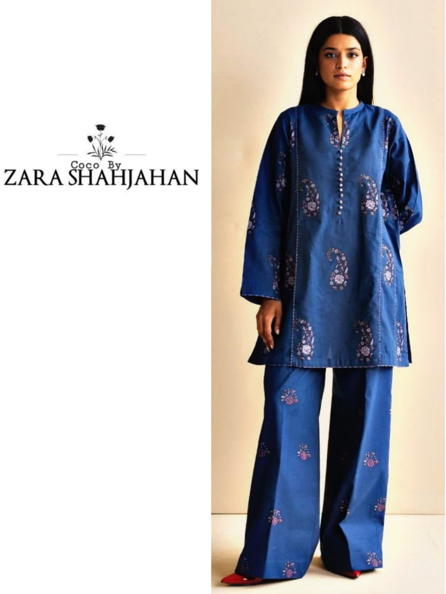 Zara Shahjahan Printed Lawn 3pc