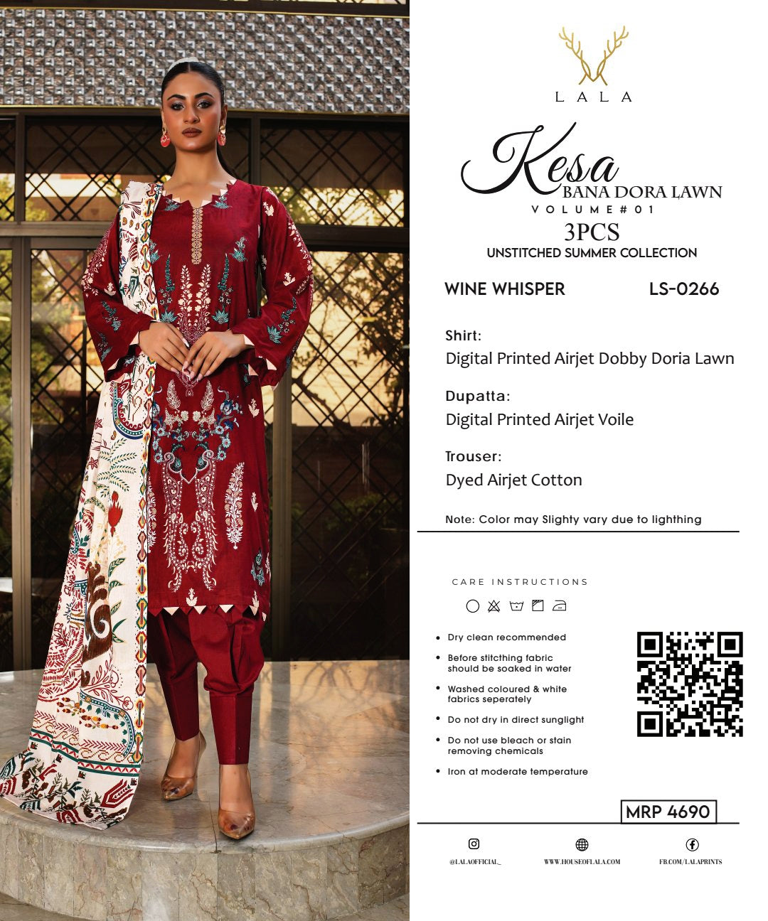 ๐Kesa (Bana Dora) Lawn