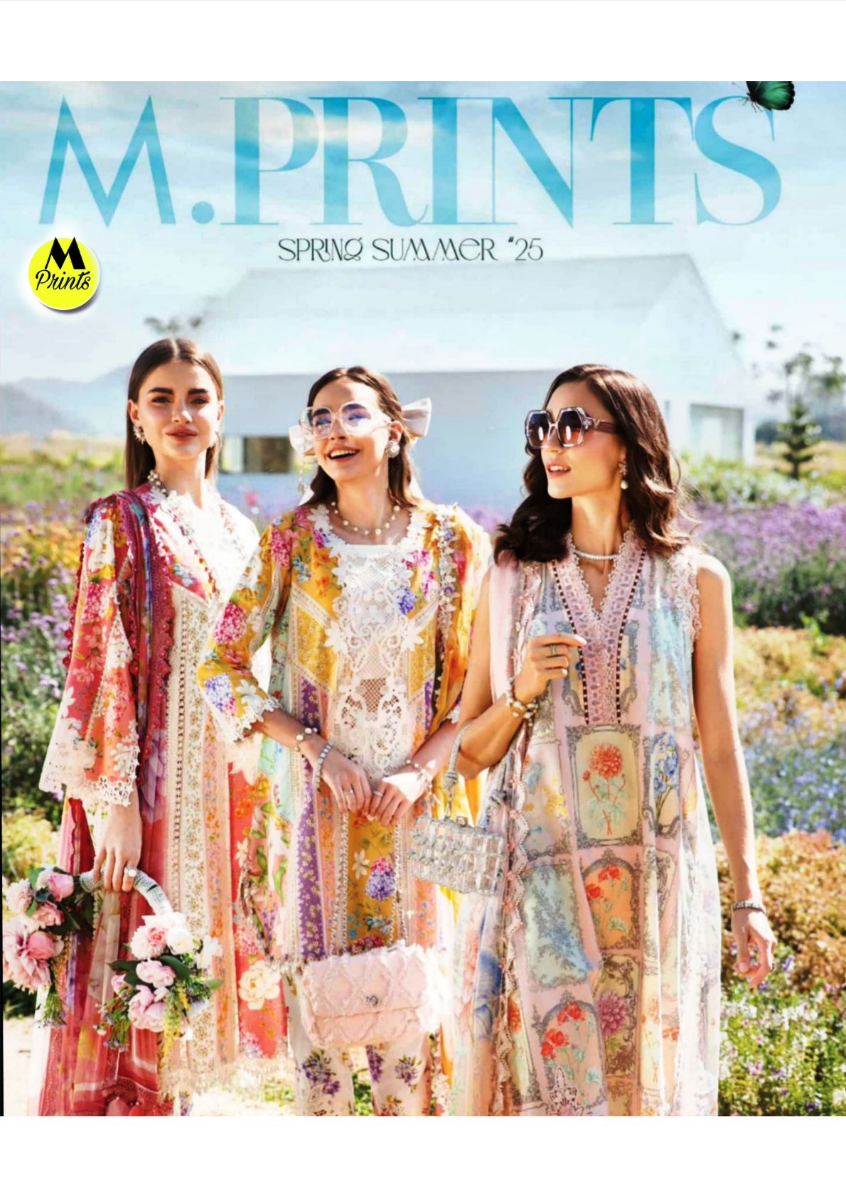 M PRINTS LAWN 3PC BY MARIA B