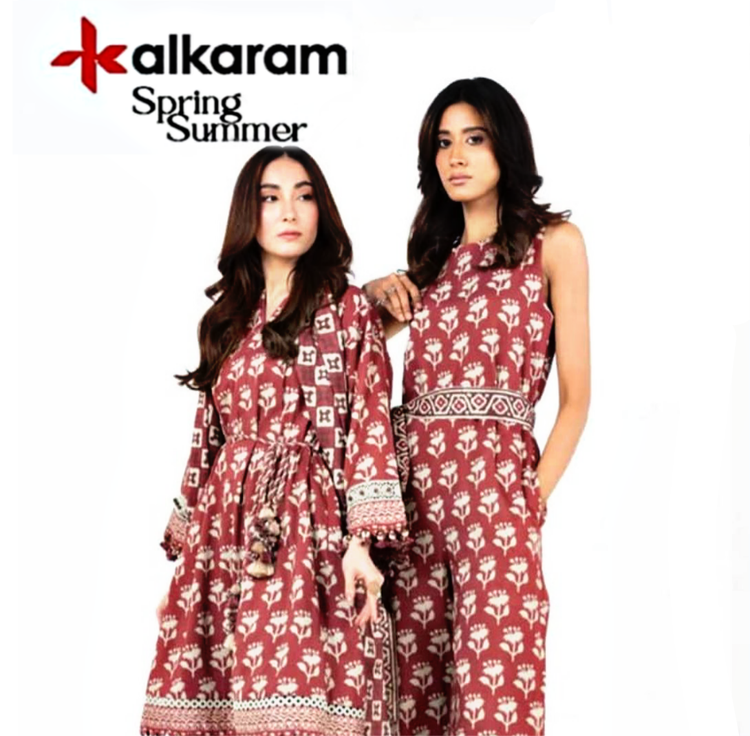 Alkaram Premium Printed Lawn 3pc