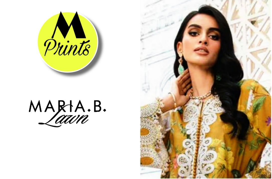 M PRINTS LAWN 3PC BY MARIA B