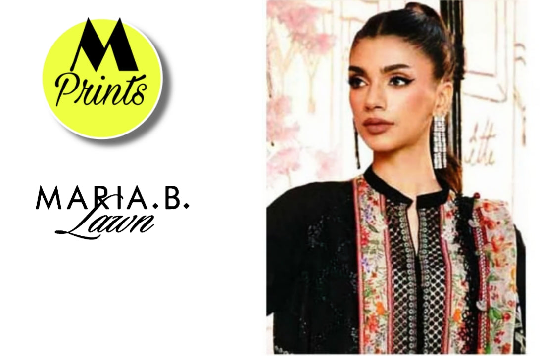 M PRINTS LAWN 3PC BY MARIA B