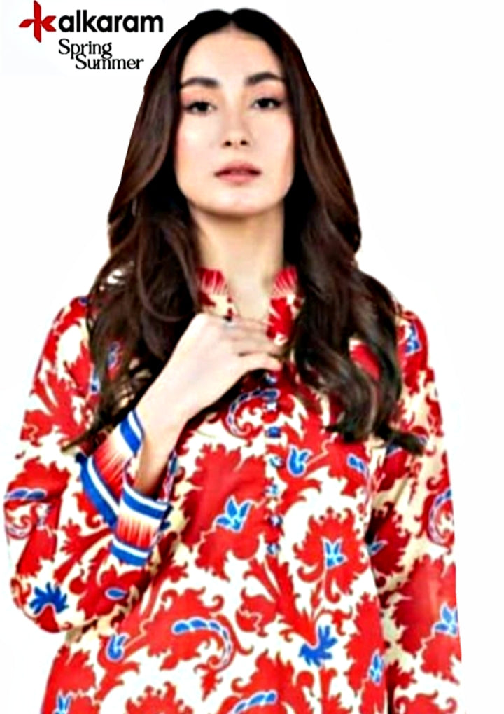 Alkaram Premium Printed Lawn 3pc