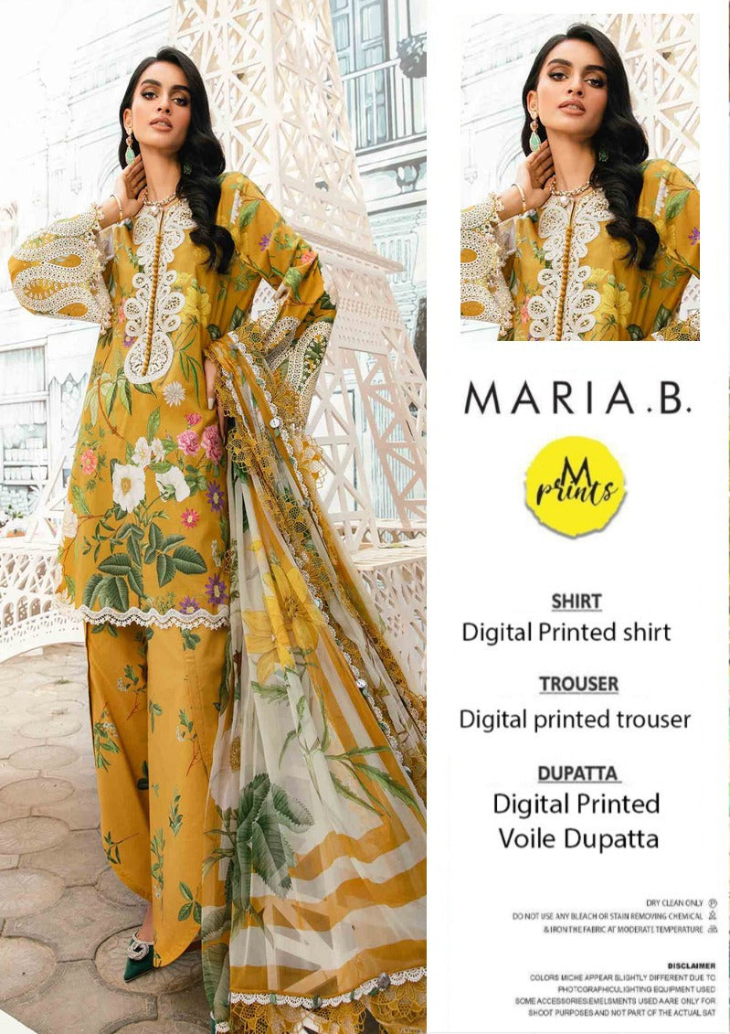 MARIA B By M Printed 3piece