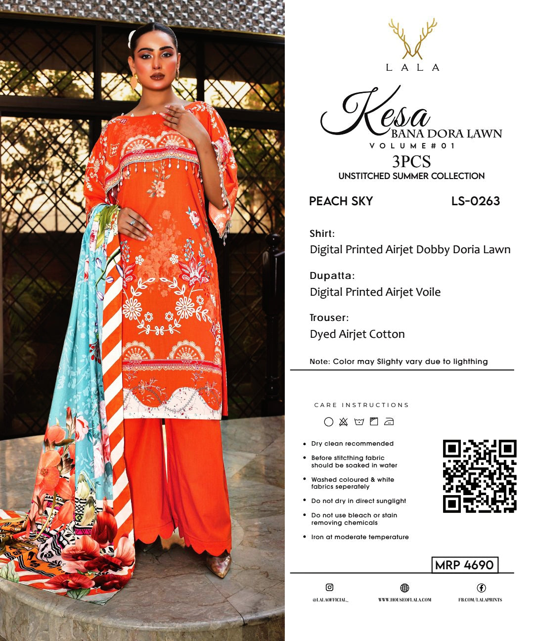 ๐Kesa (Bana Dora) Lawn
