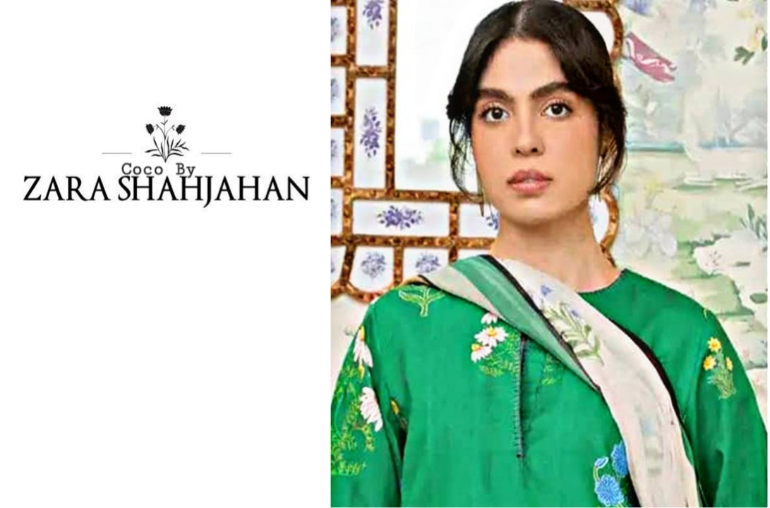 Zara Shahjahan Printed Lawn 3pc
