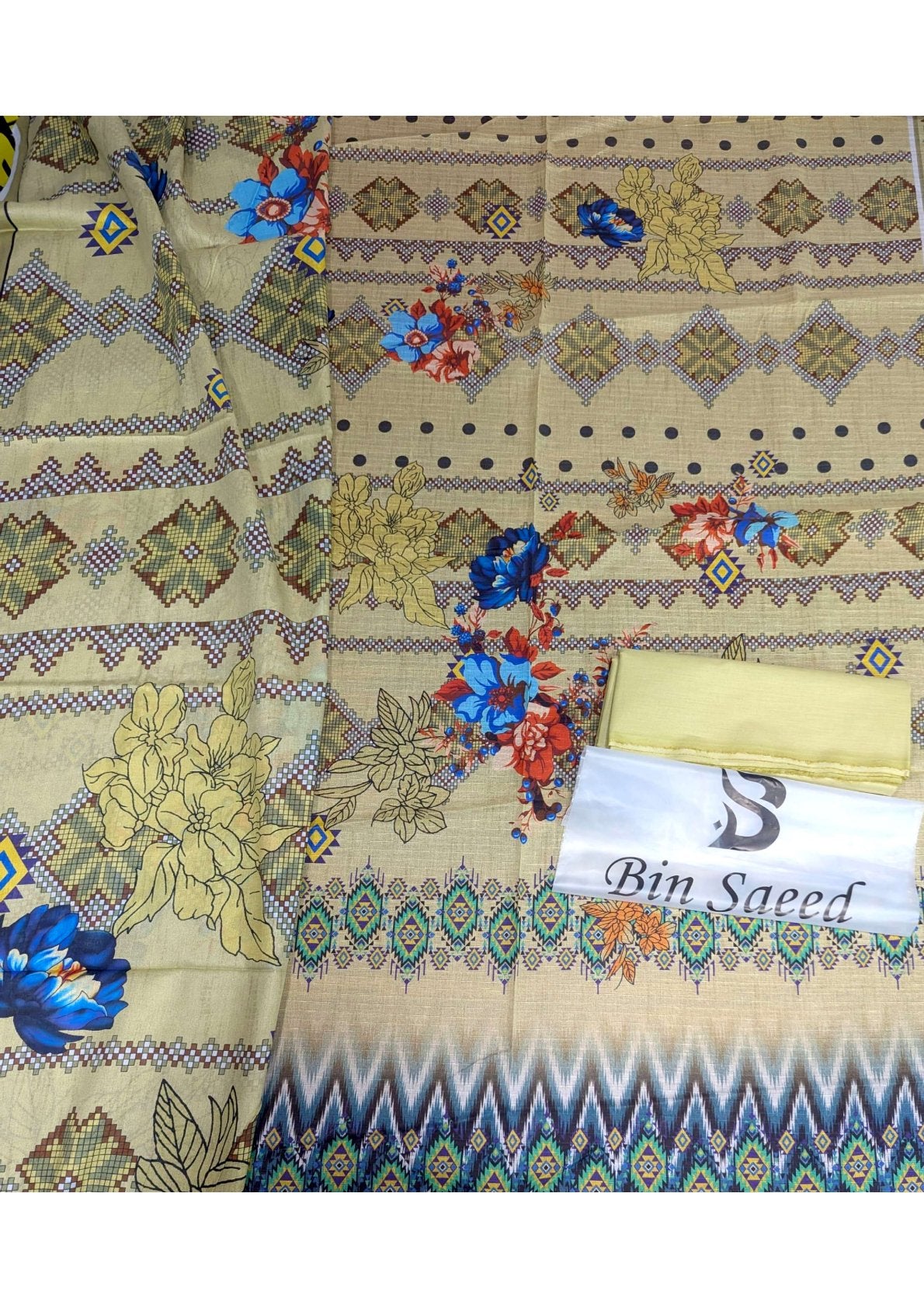 BIN SAEED (BANA DORA) LAWN (2025) Vol No :1