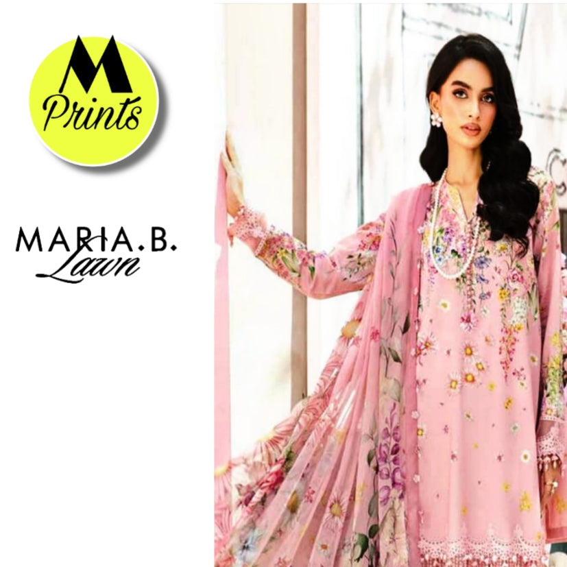 M PRINTS LAWN 3PC BY MARIA B