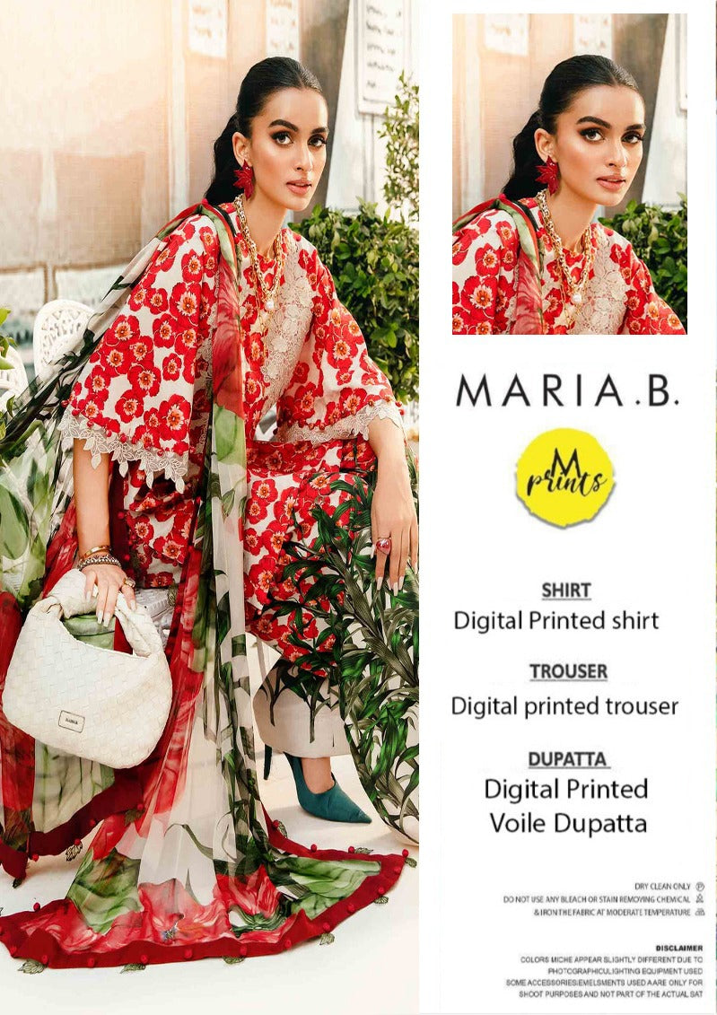 MARIA B By M Printed 3piece