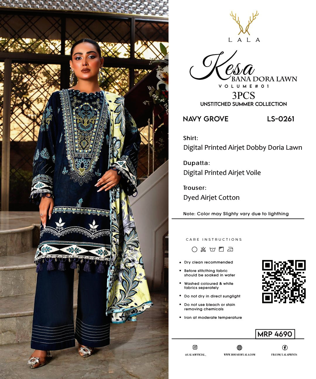 🌟Kesa (Bana Dora) Lawn