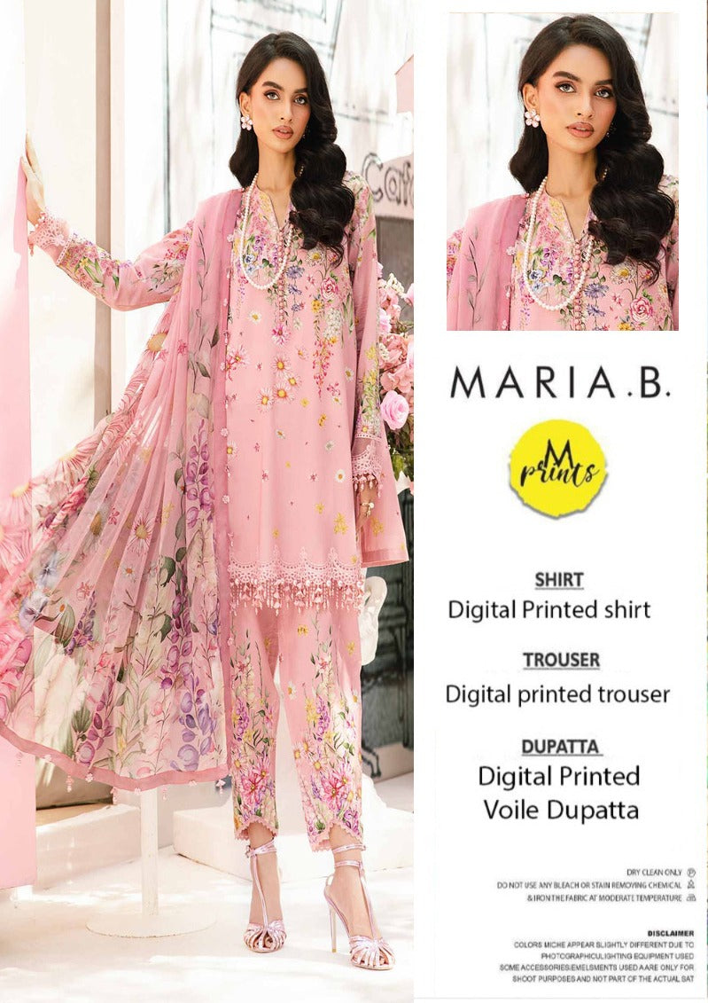 MARIA B By M Printed 3piece