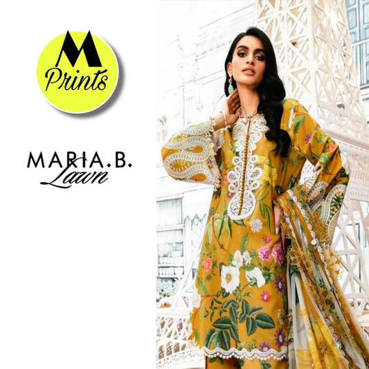 M PRINTS LAWN 3PC BY MARIA B