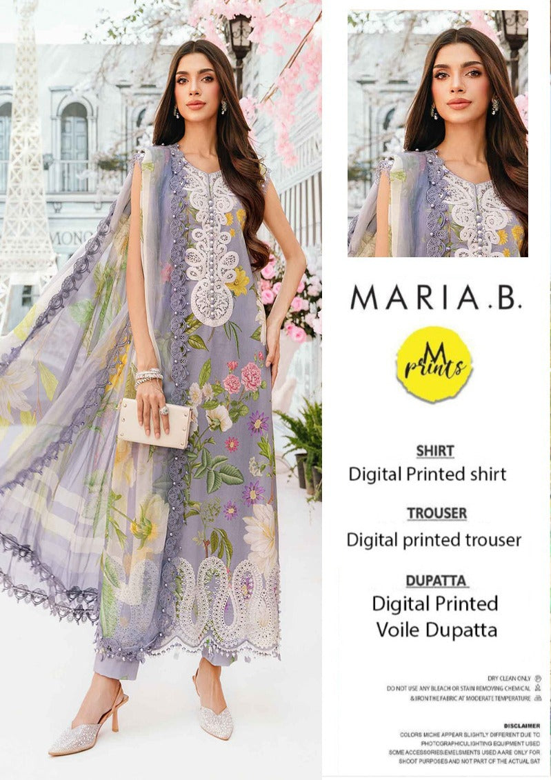 MARIA B By M Printed 3piece