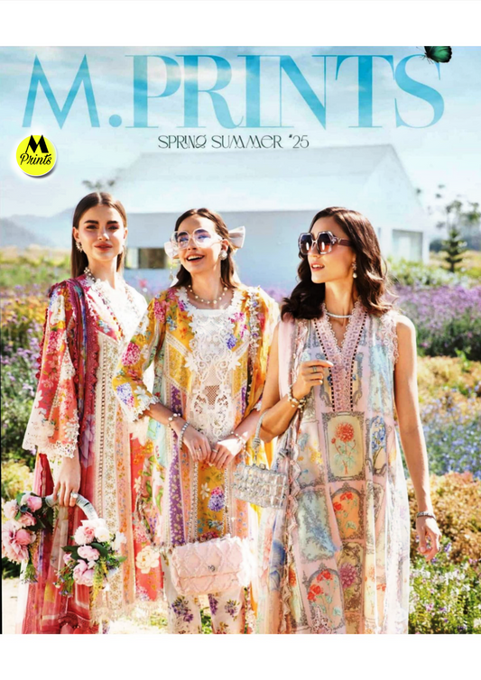 M PRINTS LAWN 3PC BY MARIA B