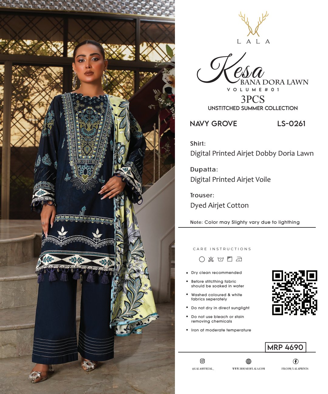 🌟KESA (BANA DORA)BRAND  3 PIECE