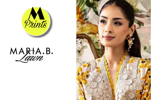 M PRINTS LAWN 3PC BY MARIA B