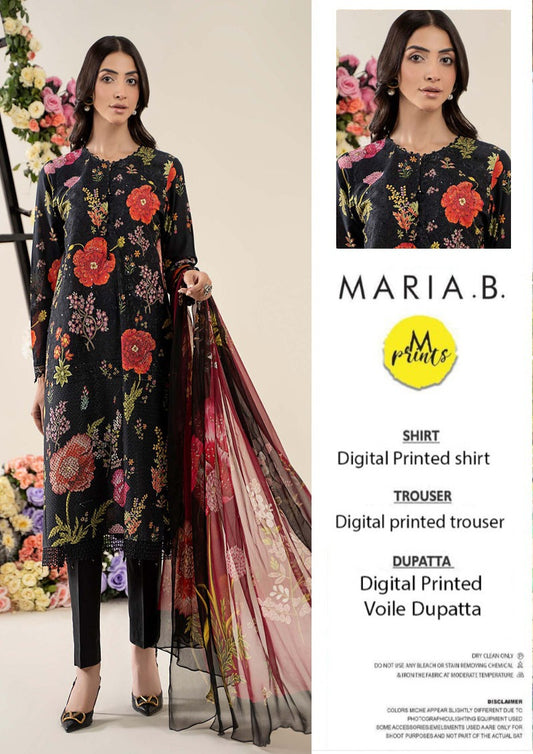 MARIA B By M Printed 3piece