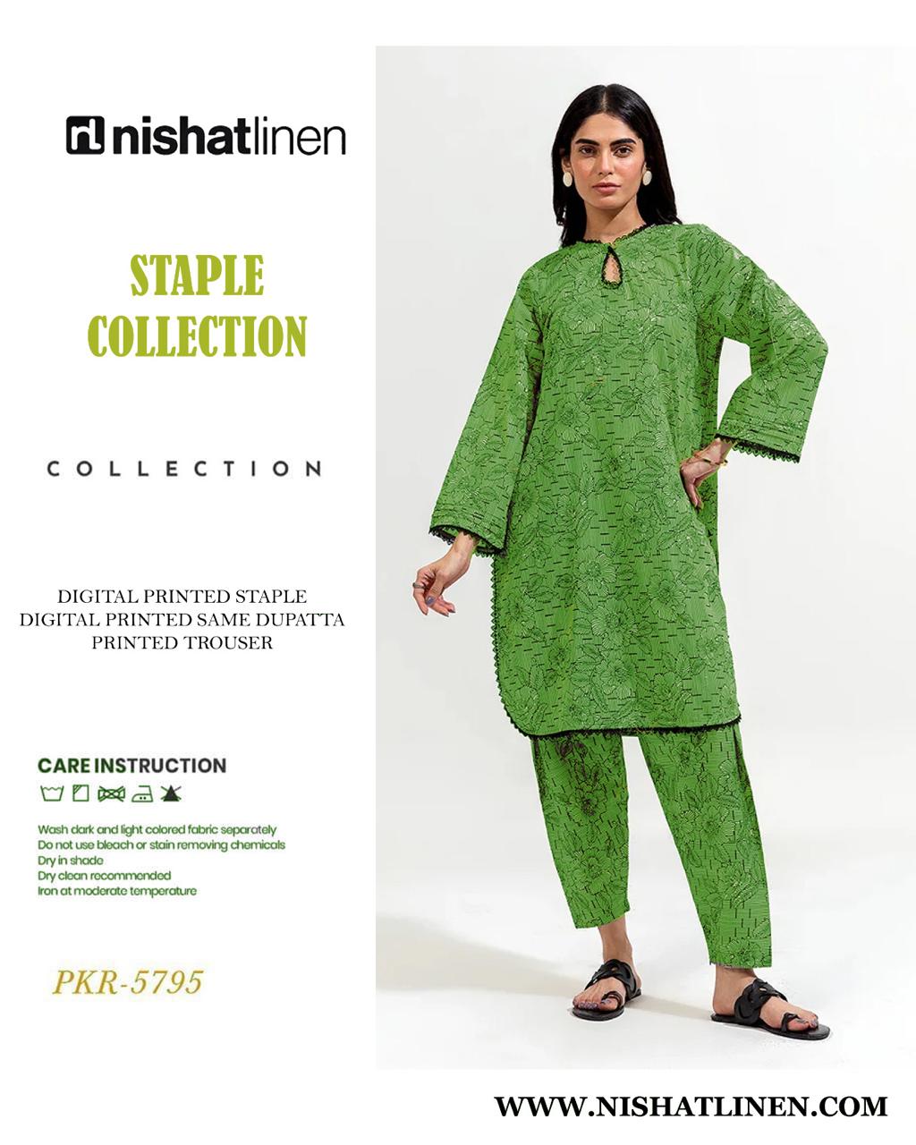 NIAHAT DIGITAL PRINTED LINEN 3PC